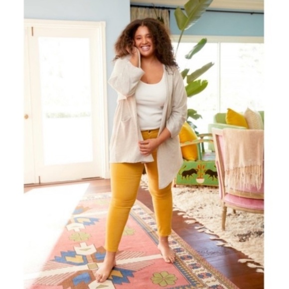 NWT DONNI Ribbed Sandwash Cardigan - Picture 5 of 12